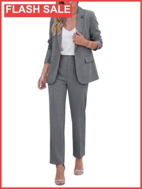 Dressy Blazer Pant Suit Set